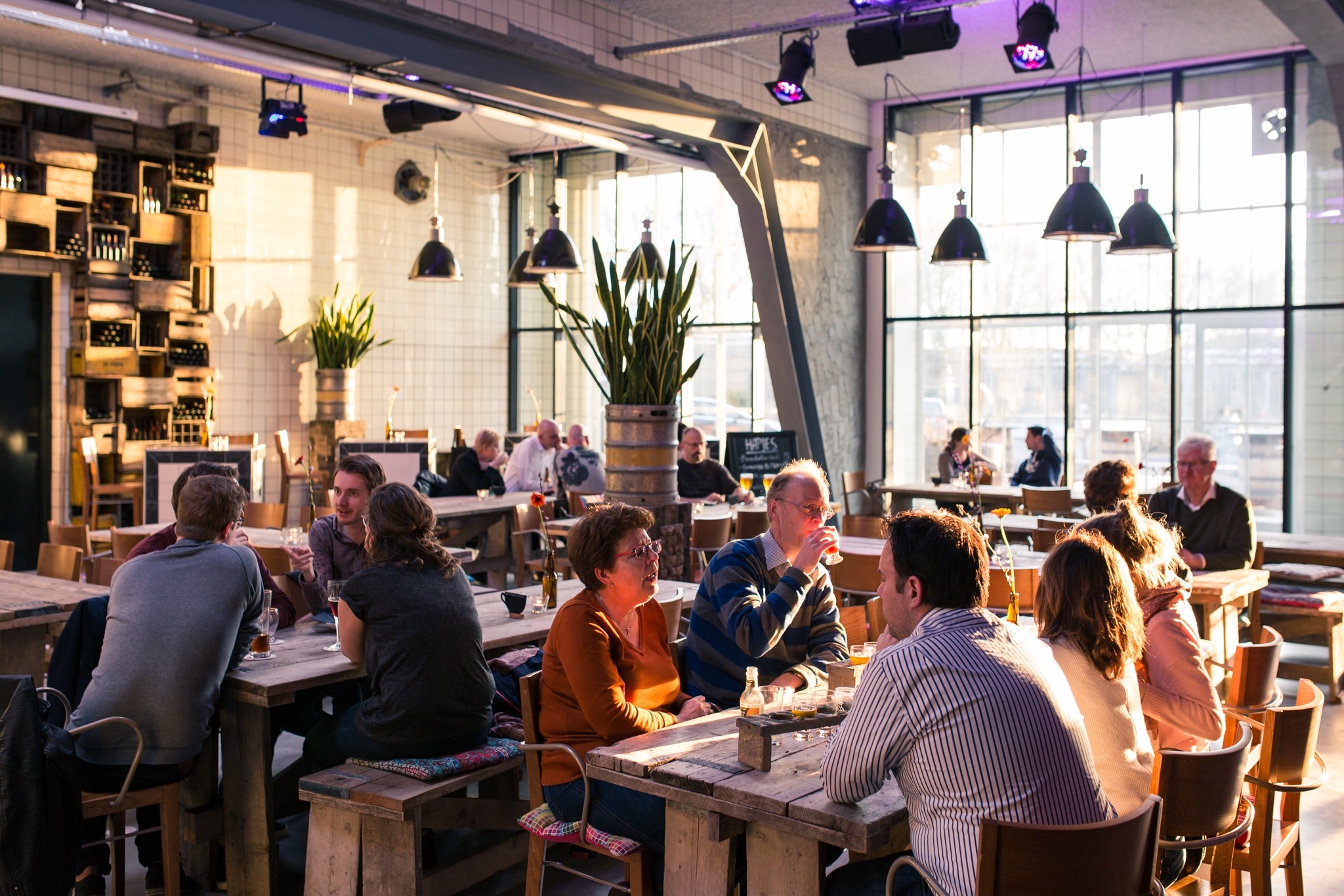 A cozy atmosphere in The Tasting Room Vandeoirsprong